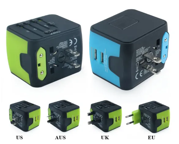Multi-function Conversion Socket Dual USB Charger – image 4