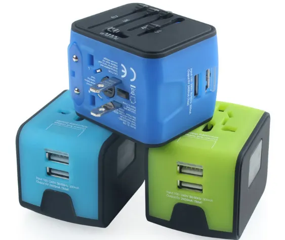 Multi-function Conversion Socket Dual USB Charger – image 3