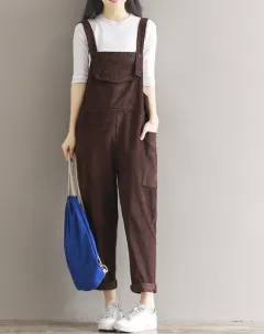 Leisure pants - Brown - View 1