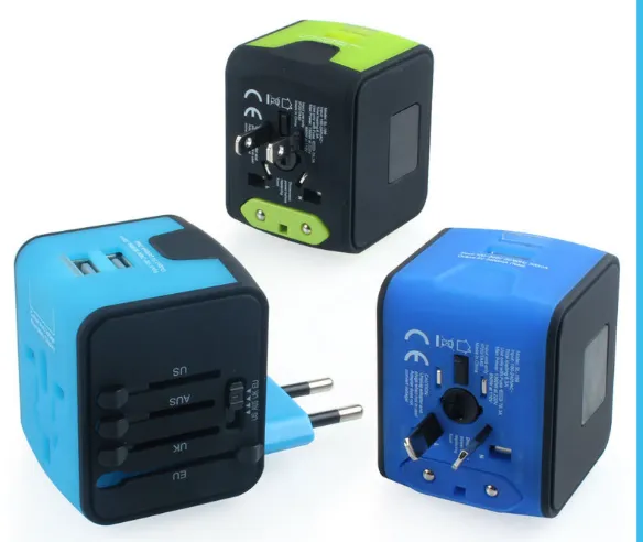Multi-function Conversion Socket Dual USB Charger – image 2