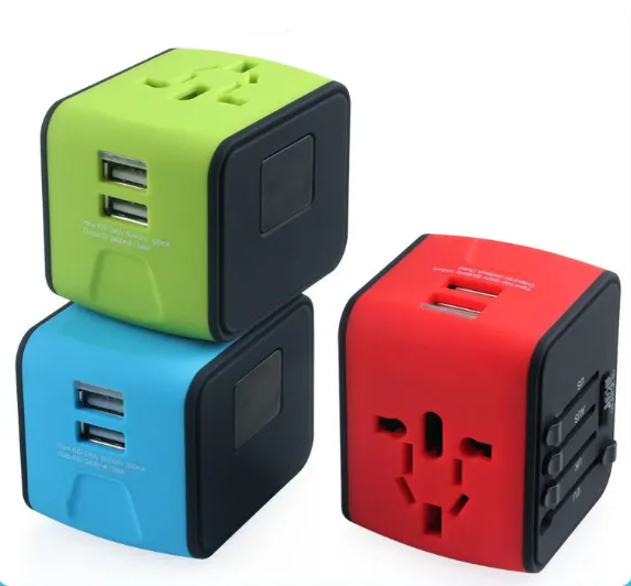 Multi-function Conversion Socket Dual USB Charger – image 5