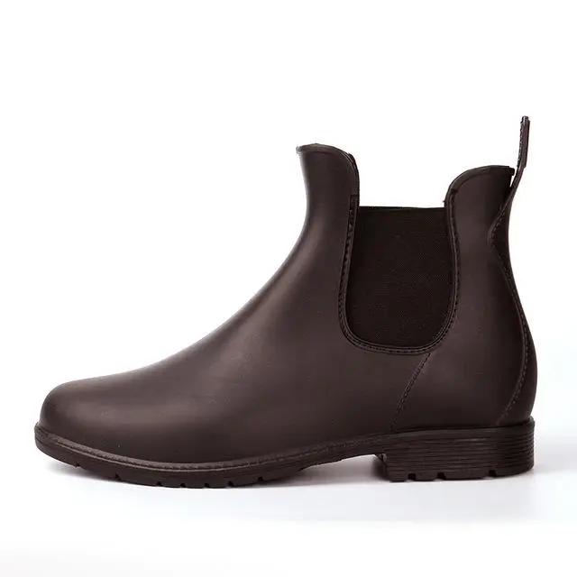 Ankle RainBoots Brown - Shop at LoveMi