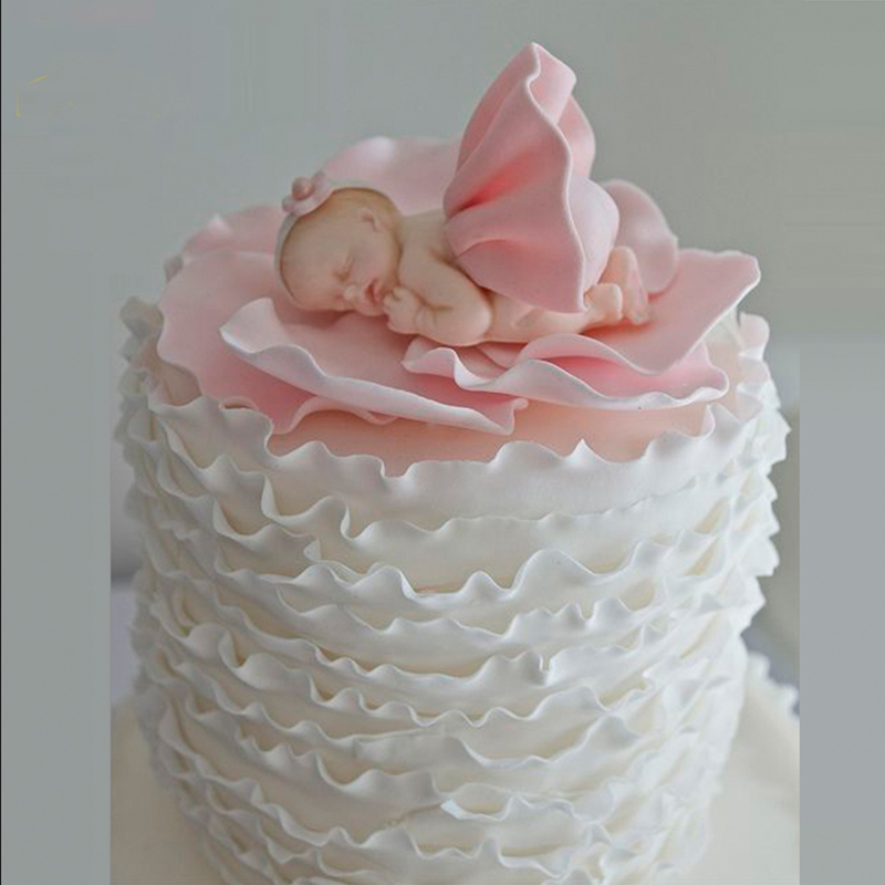 Sleep Baby Silicone Mold Fondant Cake Mold
