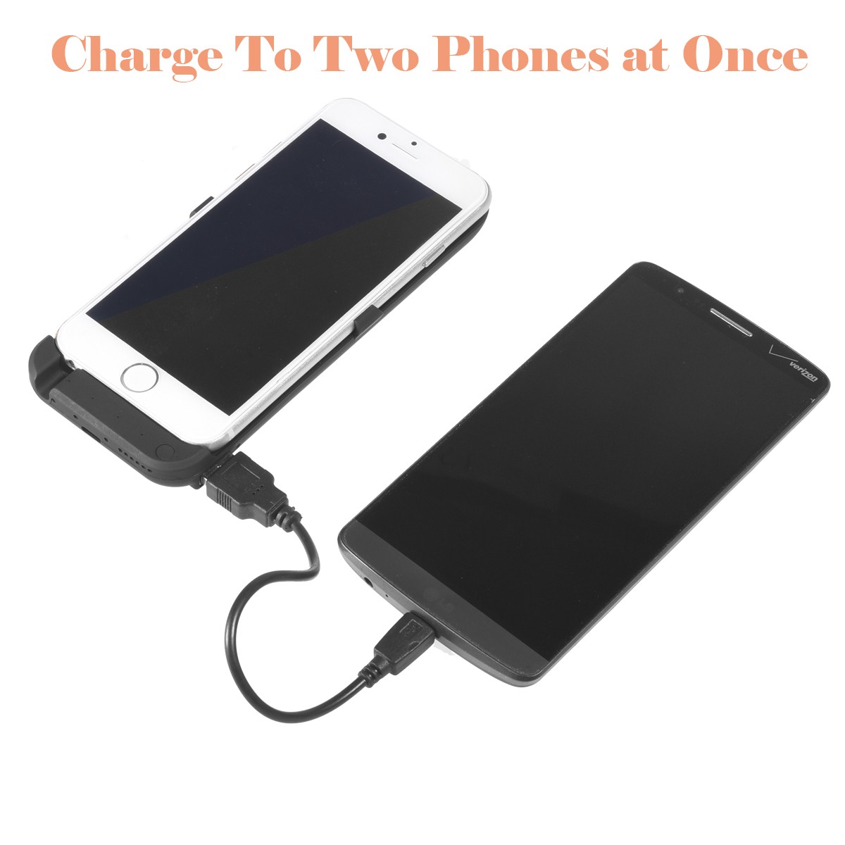 Compatible with Apple, iPhone 6 / 6s Battery Case black - Image 8