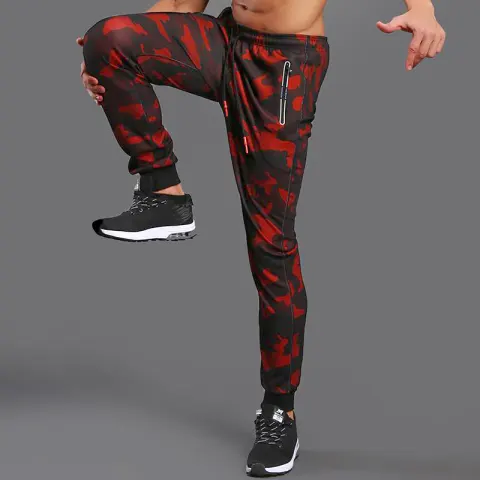 Mens Camouflage Casual and Comfortable Sports Pants