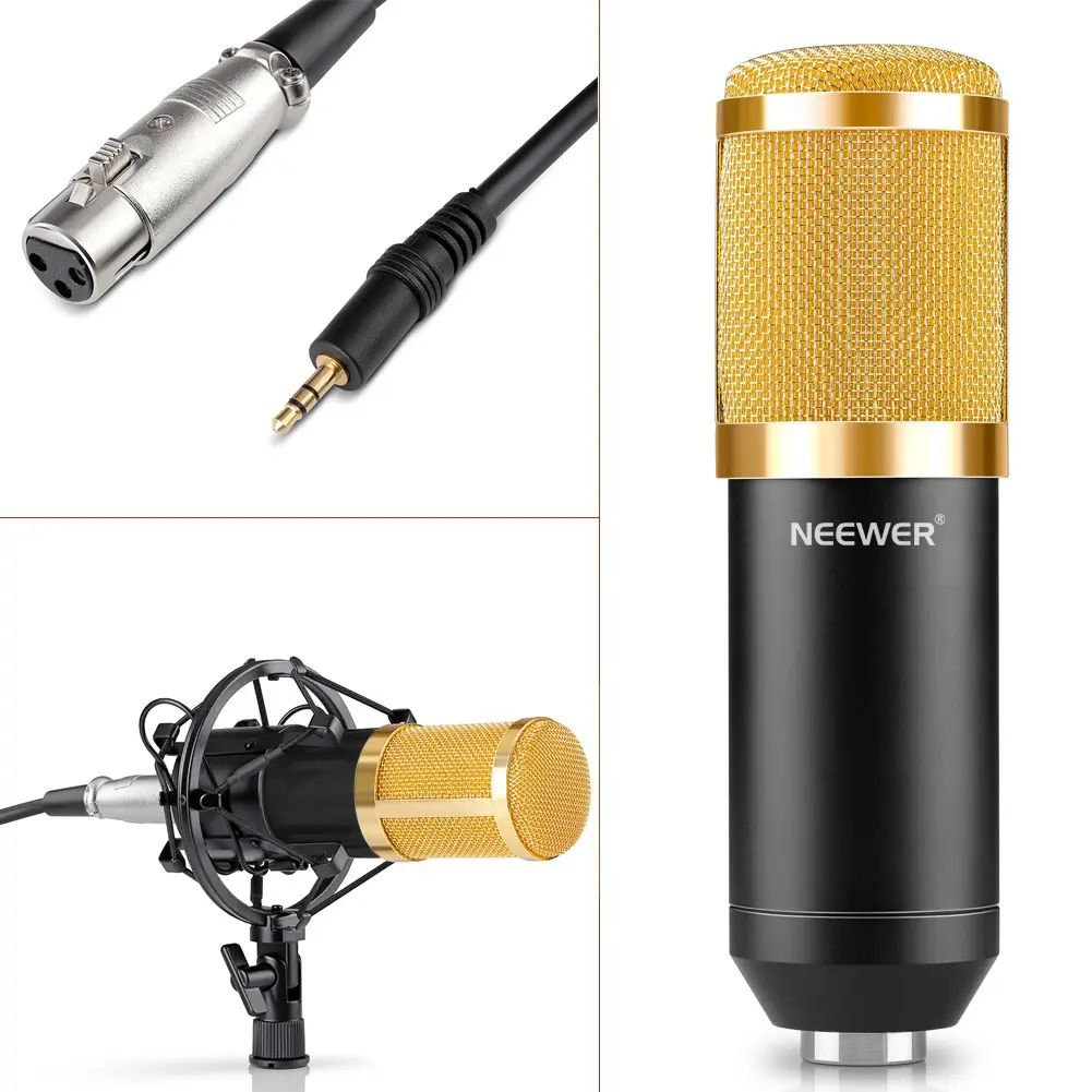 Nw 800 Condenser Microphone Shock Mount Power
