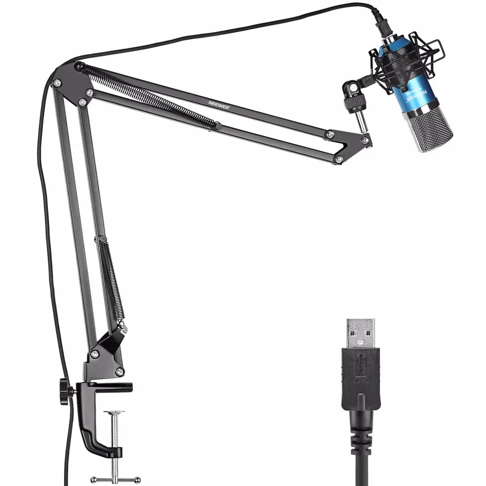 Neewer NW-7000 USB Professional Studio Condenser Microphone and NW-35
