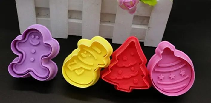 3D Cookie Cutters Stamp Cake Decoration Mould Baby Set