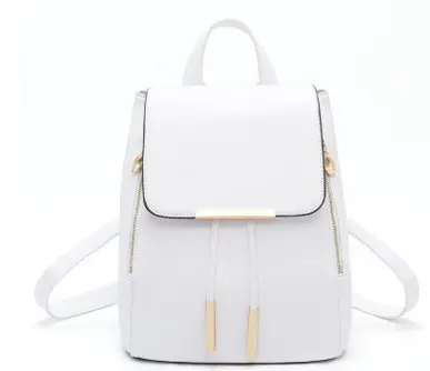 Women Backpack High Quality PU Leather Mochila Escolar School