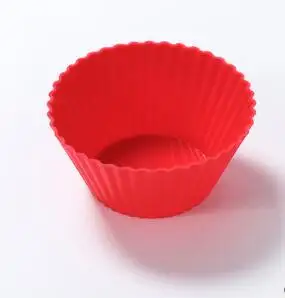Nonstick Reusable Silicone Cupcake Liners Baking Cups