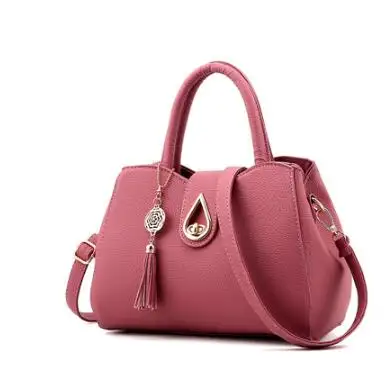 Women Handbag Bag Ladies Tassel High Quality PU Leather
