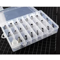 Cupcake Fondant Sugarcraft Icing Piping DIY Cake Decorating Tips Stainless Steel Nozzle Cream Pastry Tips Set - View 1