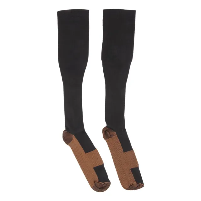 Unisex Anti Fatigue Compression Socks Foot Pain Relief Soft Miracle Copper Anti Fatigue Magic Socks Support Knee Black - Shop at LoveMi