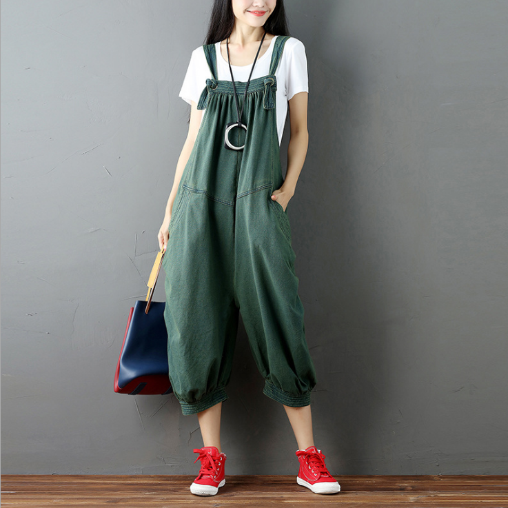Women Casual Drop Crotch Jumpsuits