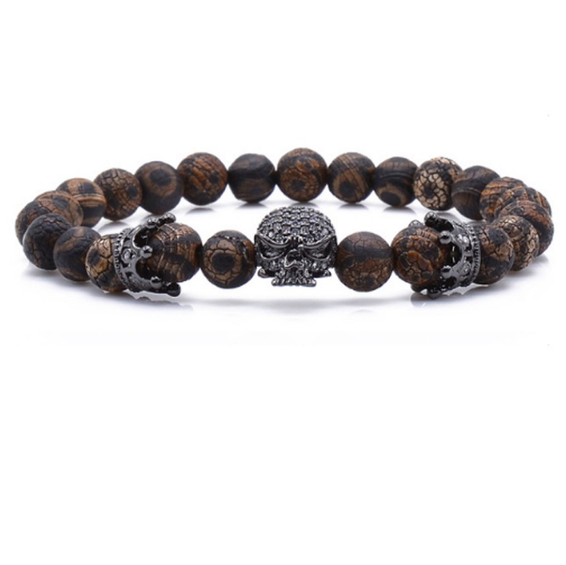 Natural Beads Strand Bracelet