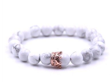 King Queen Crown Bracelet