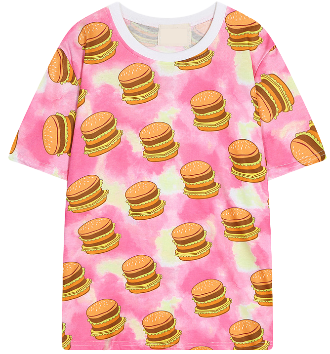 TEE SHIRT BURGER