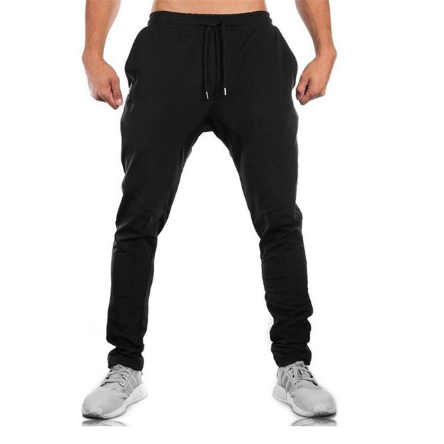 Men's Trousers Zipper Decoration Fitness Long