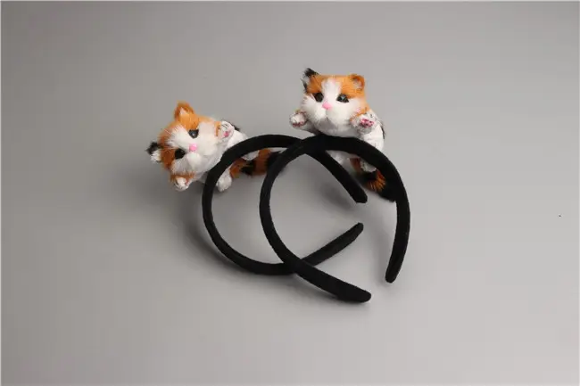 Stylish Women Girls Lovely Cat Headband Flannelette