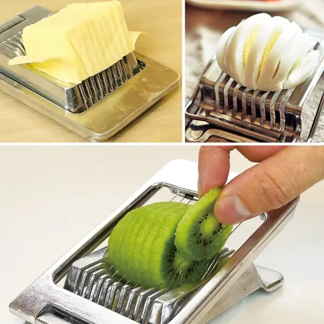 Essential Multipurpose Stainless Steel Wire Egg Slicer Designed for Top Chefs - Shop at LoveMi