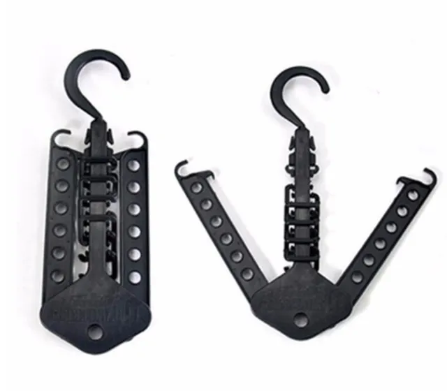 Hanger Rack Clothes Space Saver Folding Hanger Multifunctional Magic Clothes Rack for Clothes Closet Organizer Minimalist style 3 Pcs - Shop at LoveMi