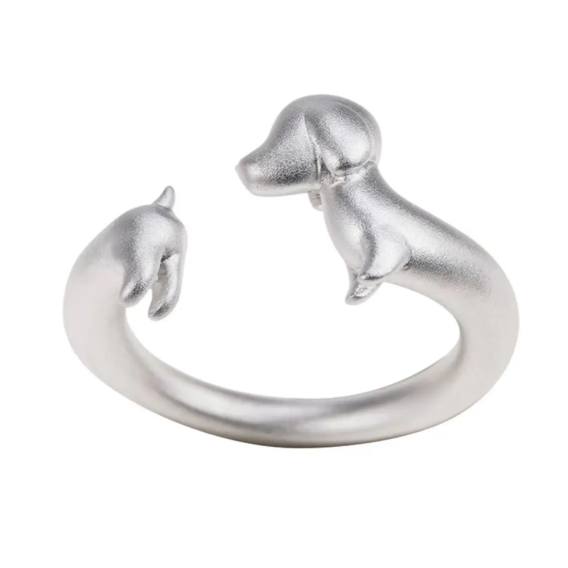 Cute Frosted Simple Versatile Ring