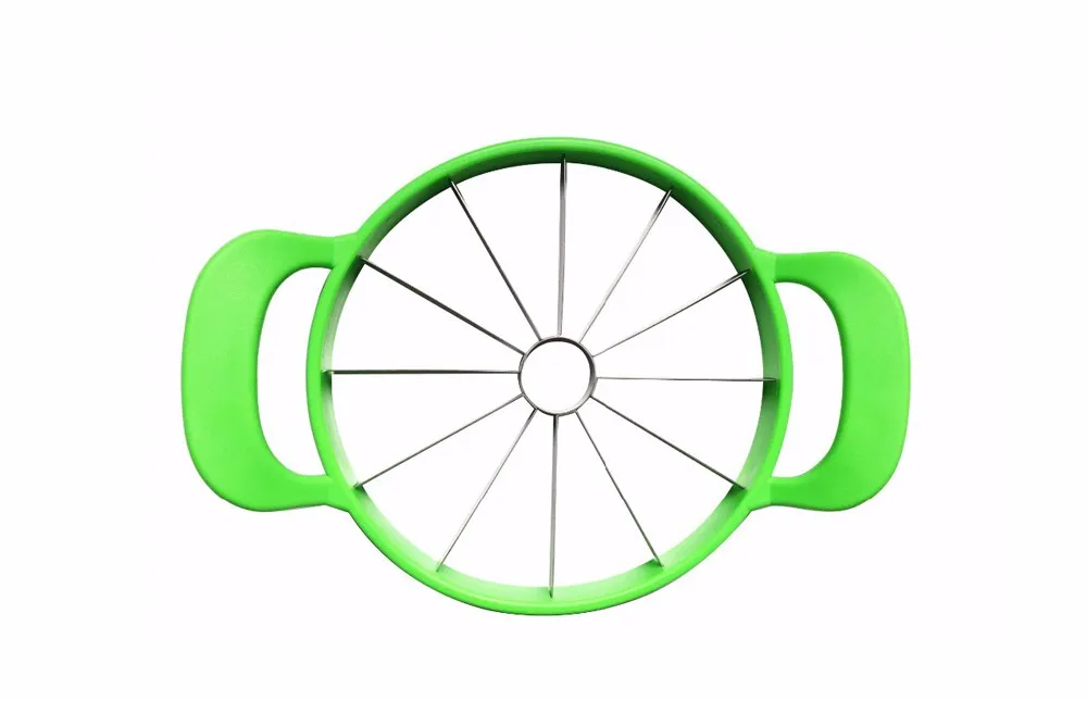 Multi-function Fruit Slicer Melon Watermelon Slicer Melon Cutter Practical Fruit Kitchen Tool - Green