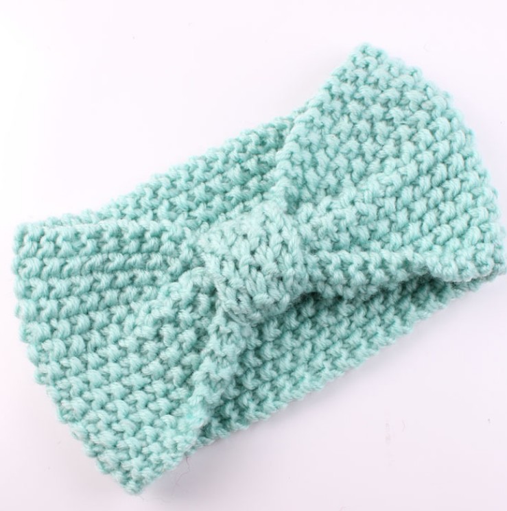 Knitted Headband Blue - Shop at LoveMi