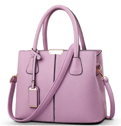 Europe And America Female Shoulder Messenger Bag - Purple