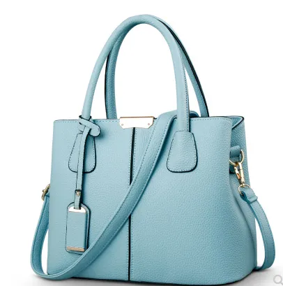 Europe And America Female Shoulder Messenger Bag - Blue