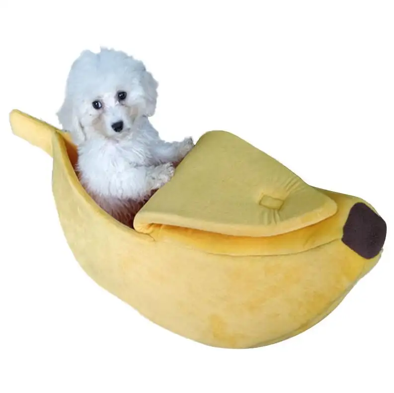 Pet House Dog Bed Banana Shape Dog Cute Pet