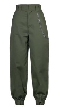 Fashionable pants Green - Shop at LoveMi