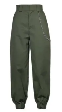 Fashionable pants Army Green - Shop at LoveMi