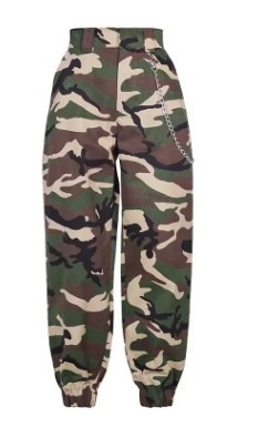 Fashionable pants Camouflage S - Shop at LoveMi