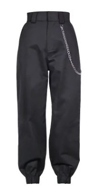 Fashionable pants Black - Shop at LoveMi