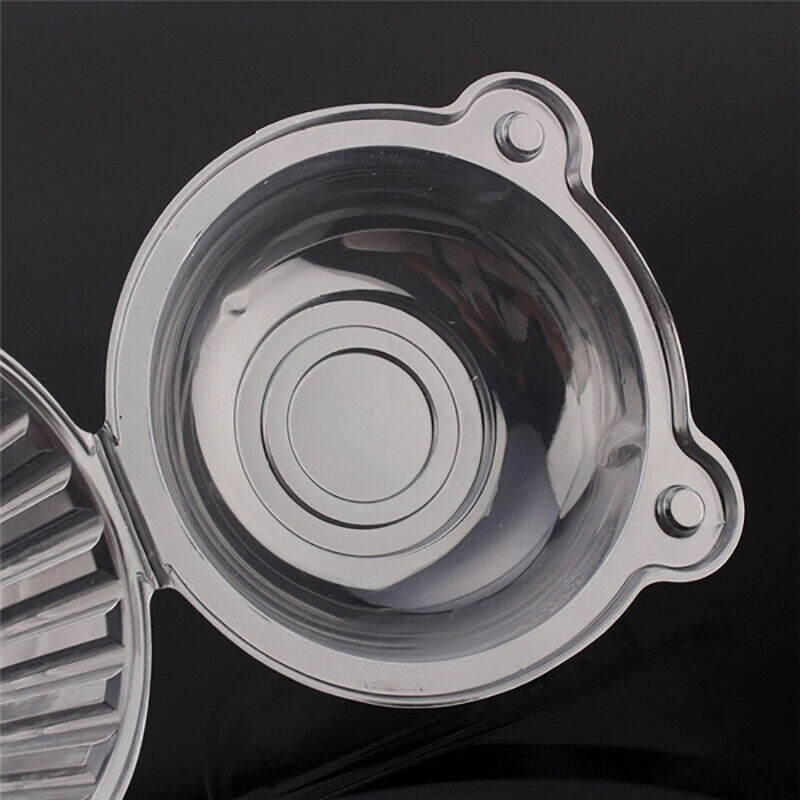 SINGLE CUPCAKE BOXES CLEAR MUFFIN HOLDER CASES DOMES CUPS