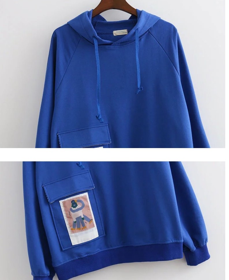 Writing Embroidered Pocket With A Cloth  And A Sweater