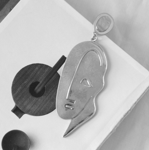 Frosty wind earring ear stud female