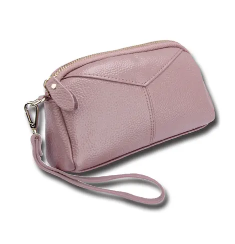 Genuine Leather Casual Women Clutches