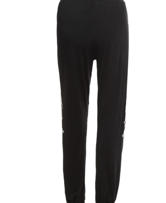 Shiny Skull Comfy Pants