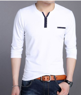 Pure Cotton Long Sleeve T-Shirt