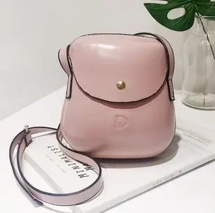 Fashion Tiny Women PU Messenger Bag Pink - Shop at LoveMi