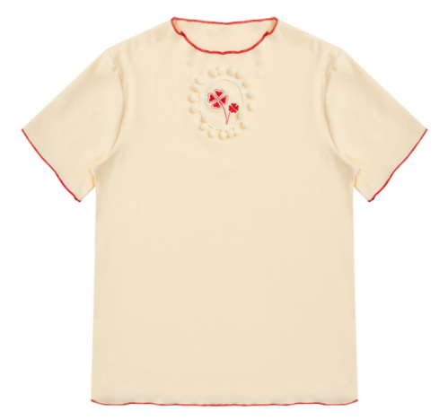 New Small Clean Short Sleeve Top