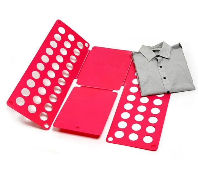 Lazy man folding clothes board, convenient folding board, folding clothes board, folding board, quick folding clothes board Rose Red - Shop at LoveMi