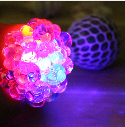 Colorful beads with lights