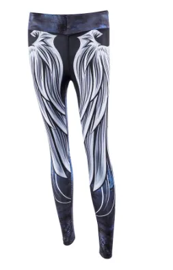 Women Casual Funnysporting Leggings Black - Shop at LoveMi