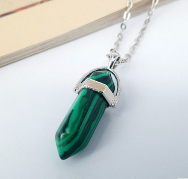 Y2k Crystal Amulet Necklace for Goth, Emo, Punk, Grunge - Picture 14 of 26