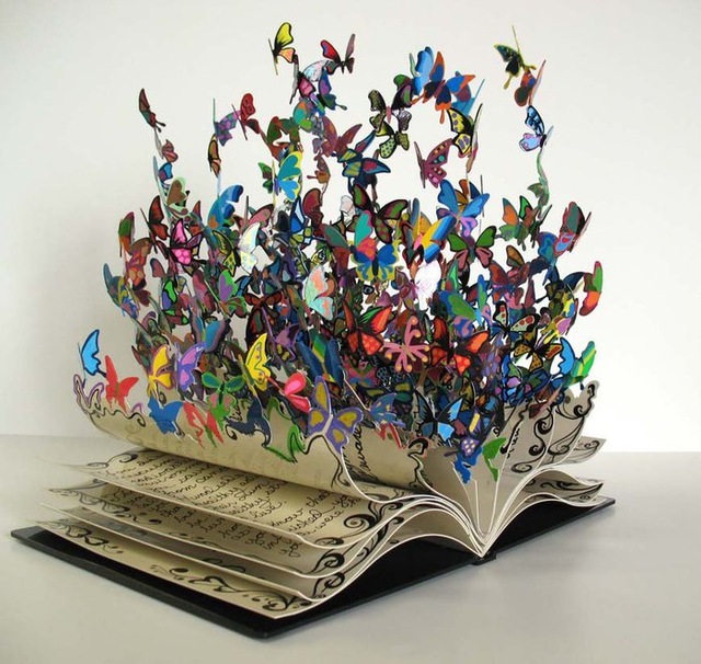 Butterfly in a Book - DIY 5D Diamond Painting
