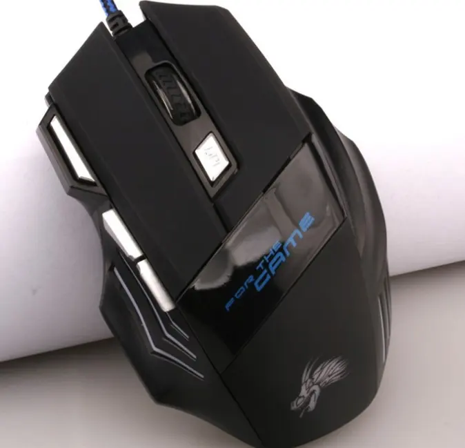 Professional Wired Gaming Mouse 5500DPI Adjustable 7