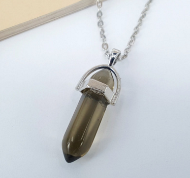 Y2k Crystal Amulet Necklace for Goth, Emo, Punk, Grunge - Picture 23 of 26